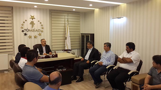 Taner Kaleden TÜMSİADa Ziyaret