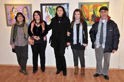 Öztoprakın Pastel Resim Sergisi Açıldı