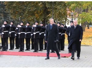 Erdoğan Estonya’da Resmi Törenle Karşılandı