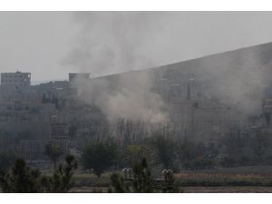 Kobani Güne Şiddetli Çatışmalarla Başladı