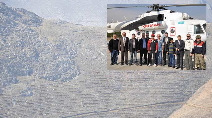Elbistan Dağları Agaçlandırılıyor