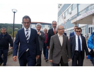 Beü Rektörü Özer, Eski Hastane Binalarını İnceledi