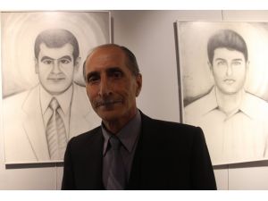 (Özel Haber) Puslu Camlarda Resim Yapmayı Öğrendi, Huzurevinde Sergi Açtı