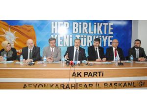 Orman Ve Su İşleri Bakanı Prof. Dr. Veysel Eroğlu Afyonkarahisar’da