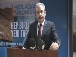 Ak Parti Genel Başkan Yardımcısı Mustafa Şentop: