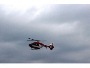 Ambulans Helikopterle Tekirdağa Getirilen Hasta, Yaşam Savaşı Veriyor