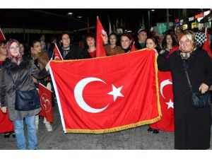 Eskişehir’de Ülkücülerden Mehteranlı 29 Ekim Yürüyüşü