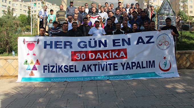 Gıda Tarım Ve Hayvancılık Müdürlüğünden Yürüyüşe Destek