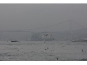 Dev Gemi İstanbul Boğazı’ndan Geçiş Yaptı