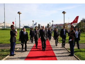 Fransız Mevkidaşıyla Görüştü