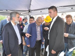 Bakanlardan Gazetecilere Ziyaret