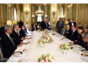 Erdoğan Ve Hollande Çalışma Yemeğinde Bir Araya Geldi