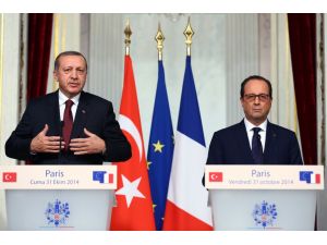 Erdoğan Hollande’la Ortak Basın Toplantısı Düzenledi