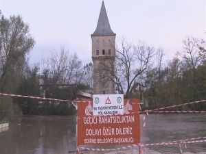 Edirne’de Tarihi Köprüler Trafiğe Kapatıldı