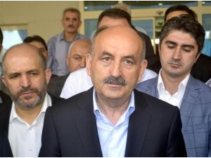 Bakan Müezzinoğlu Yaralıları Ziyaret Etti