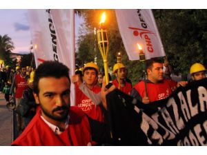Chplilerden Ermenek Protestosu