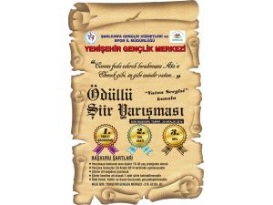 Gençlik Merkezinden Şiir Yarışması
