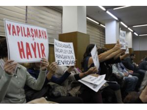 Belediye Meclis Toplantısında Validebağ Gerginliği