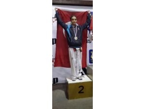 Bağcılarlı Taekwondocudan Balkan Şampiyonası’nda İkincilik Gururu