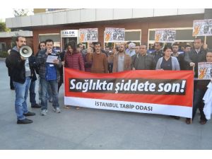 Hastane Önünde Şiddet Eylemi