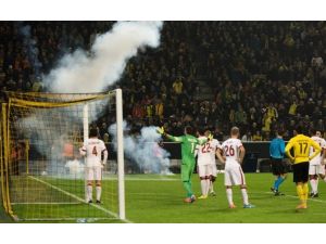 Galatasaray Maçında Olay ! Ceza Yolda