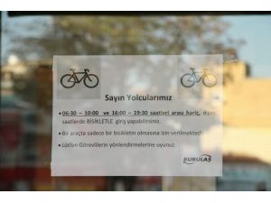 Bursada Toplu Ulaşım Araçlarına Bisikletle Binmek İsteyenlere İyi Haber