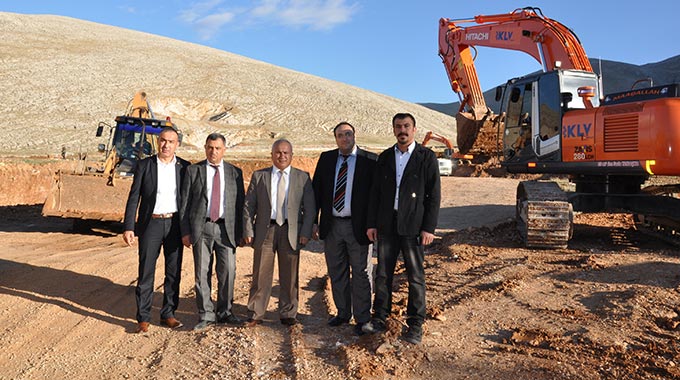 Meclis Üyeleri İnşaat Çalışmalarını İnceledi