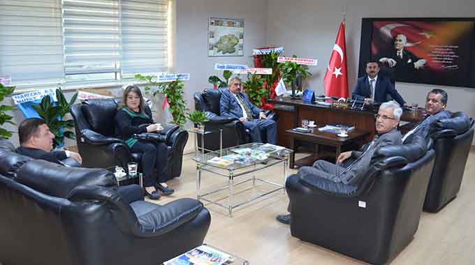 Tema Heyetinden SGK İl Müdürlüğüne Ziyaret