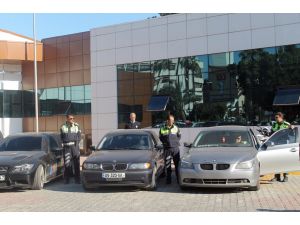 Usulsüz Olarak Kullanılan Yabancı Plakalı Araçlar Trafikten Men Edildi
