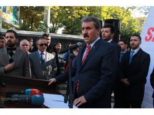 Büyük Birlik Partisi Genel Başkanı Mustafa Destici: