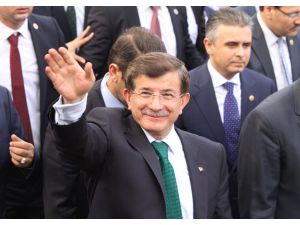 Ulucamide Davutoğlu İzdihamı