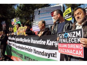 Çorum’da İsrail Protestosu