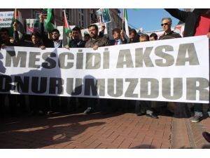 Bartın’da İsrail Protesto Edildi