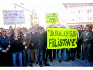 Konya’da İsrail Protestosu