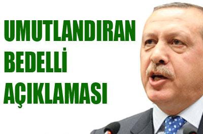 FLAŞ! Erdoğandan bedelli askerlik açıklaması 