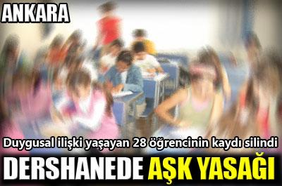 FLAŞ! Dershanede aşk yasağı! 