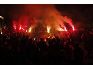 Galatasaray’a Coşkulu Karşılama
