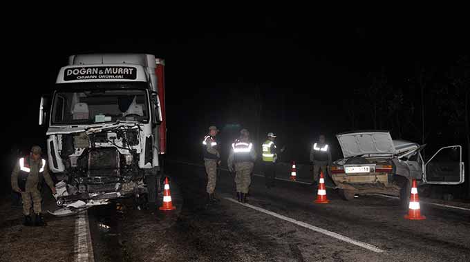 Kahramanmaraş’ta Trafik Kazası: 2 Ölü  