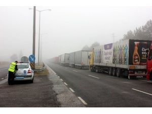 Kapıkule’de 20 Kilometrelik Kuyruk
