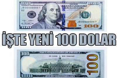 FLAŞ! Yeni 100 Dolar görücüye çıktı 