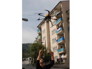 Geliştirilen Multikopterle Haritalama Çalışması