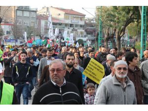 Konya’da İsrail Protestosu