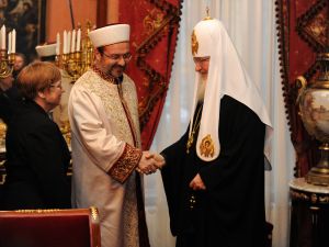 Diyanet İşleri Başkanı Görmez, Patrik Kirill İle Bir Araya Geldi