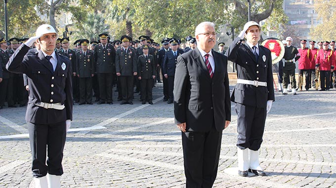 Kahramanmaraşta Atatürk’ü Anma Töreni