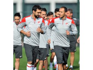 A Milli Takım Brezilya Maçı Hazırlıklarına Başladı
