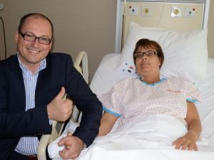 Alman Hasta, Türkiyede Böbrek Nakli Oldu