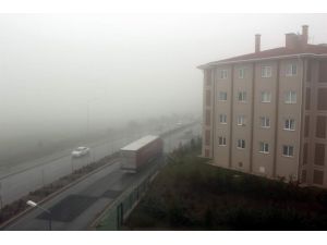 Eskişehir’de Sis Hayatı Olumsuz Etkiledi