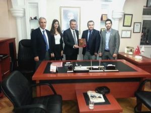 İç Anadolu Gençlik Federasyonu Başkanı Cenik’ten Haksene Ziyaret