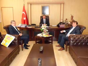 Güvenç’ten Milli Eğitim Müdürü Nas’a Ziyaret