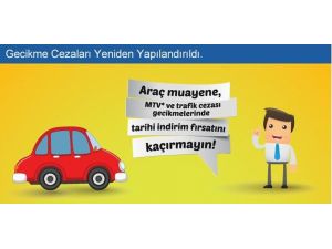 Muayene Cezalarına 7 Kat İndirim